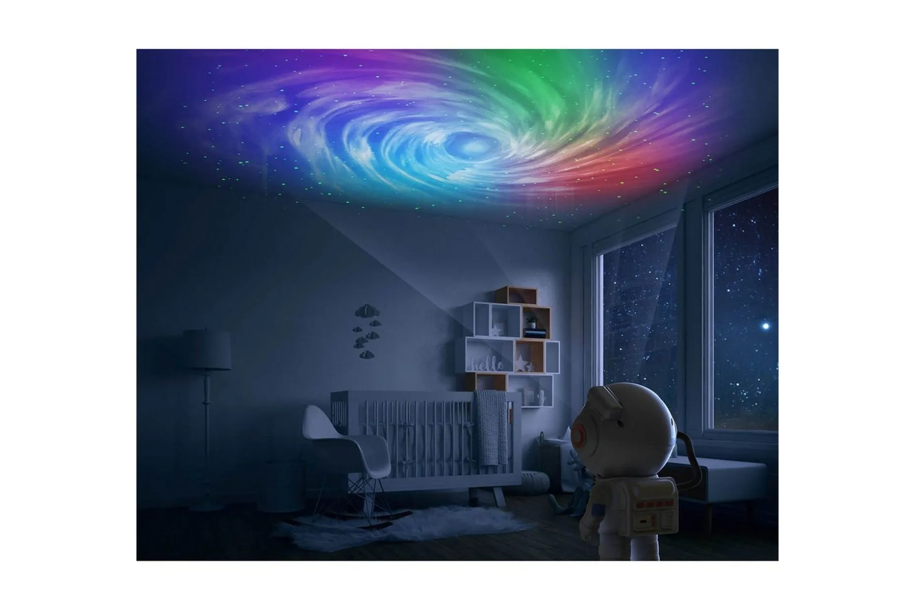Barnlampa Mobility On Board Stellar Light Space Astronaut