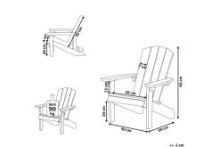Barnstol Adirondack