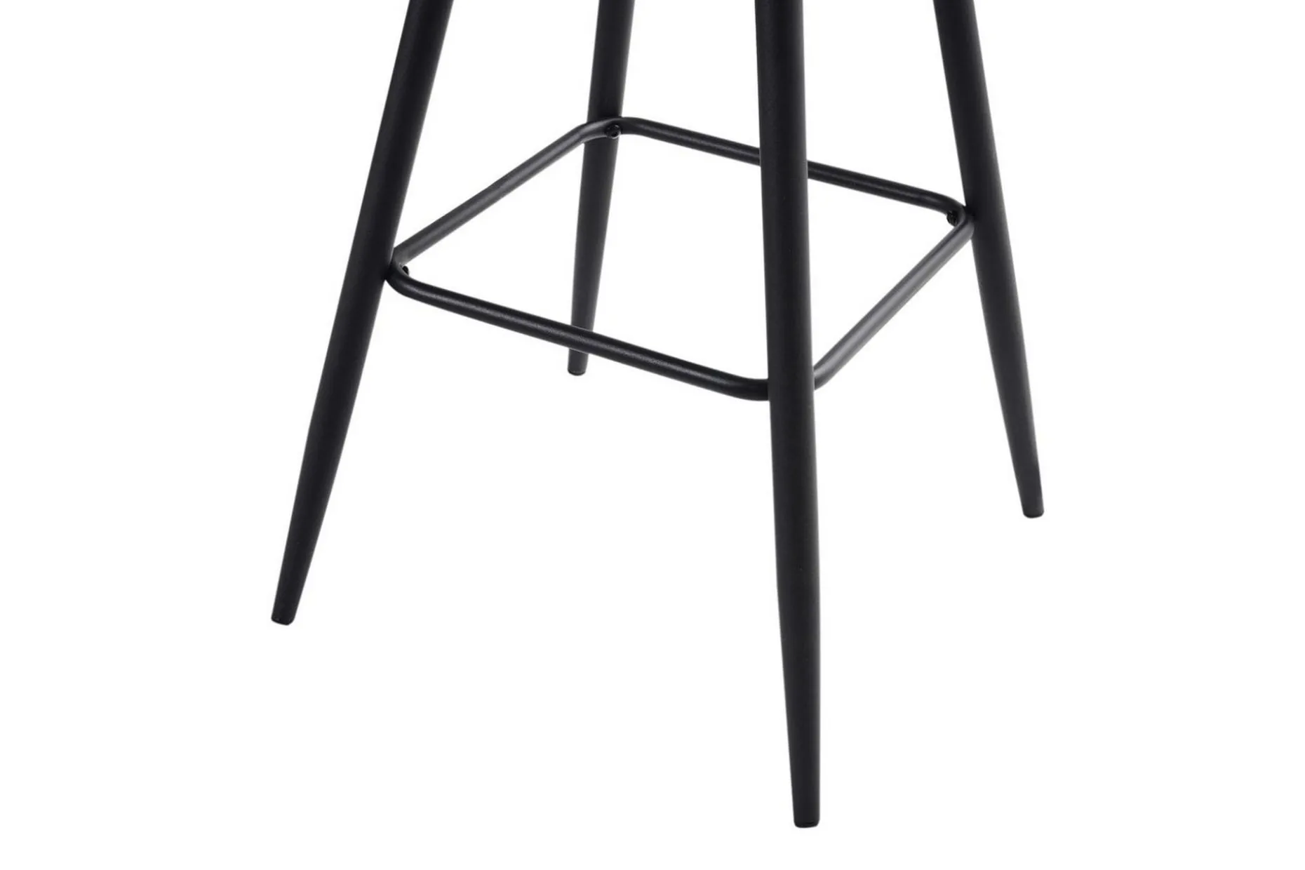 Barstol Casmalia set om 2 Beige/svart