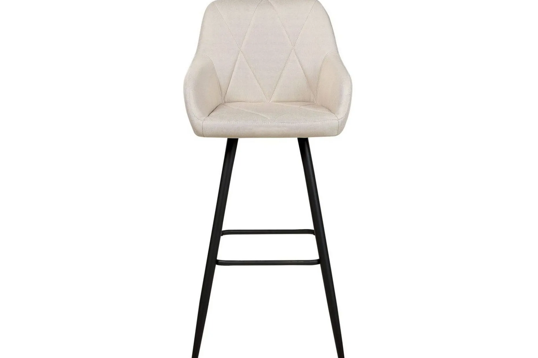 Barstol Darien set om 2 Ljusbeige-Svart