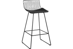 Barstol Fredonia set om 2 Svart