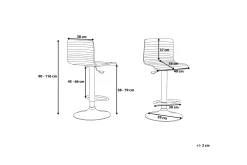 Barstol Lucerne 40 cm