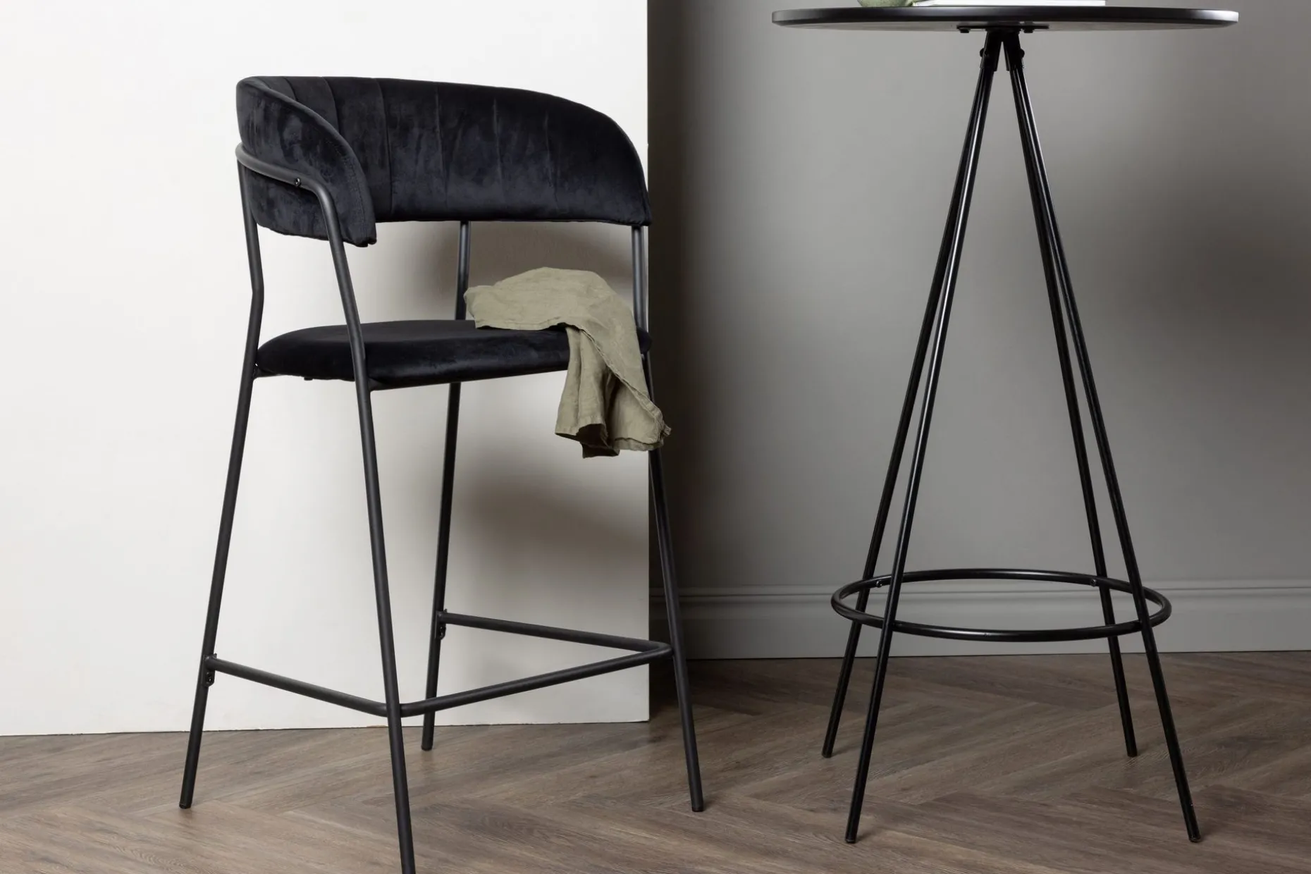 Barstol Lui Matstol Svart Black