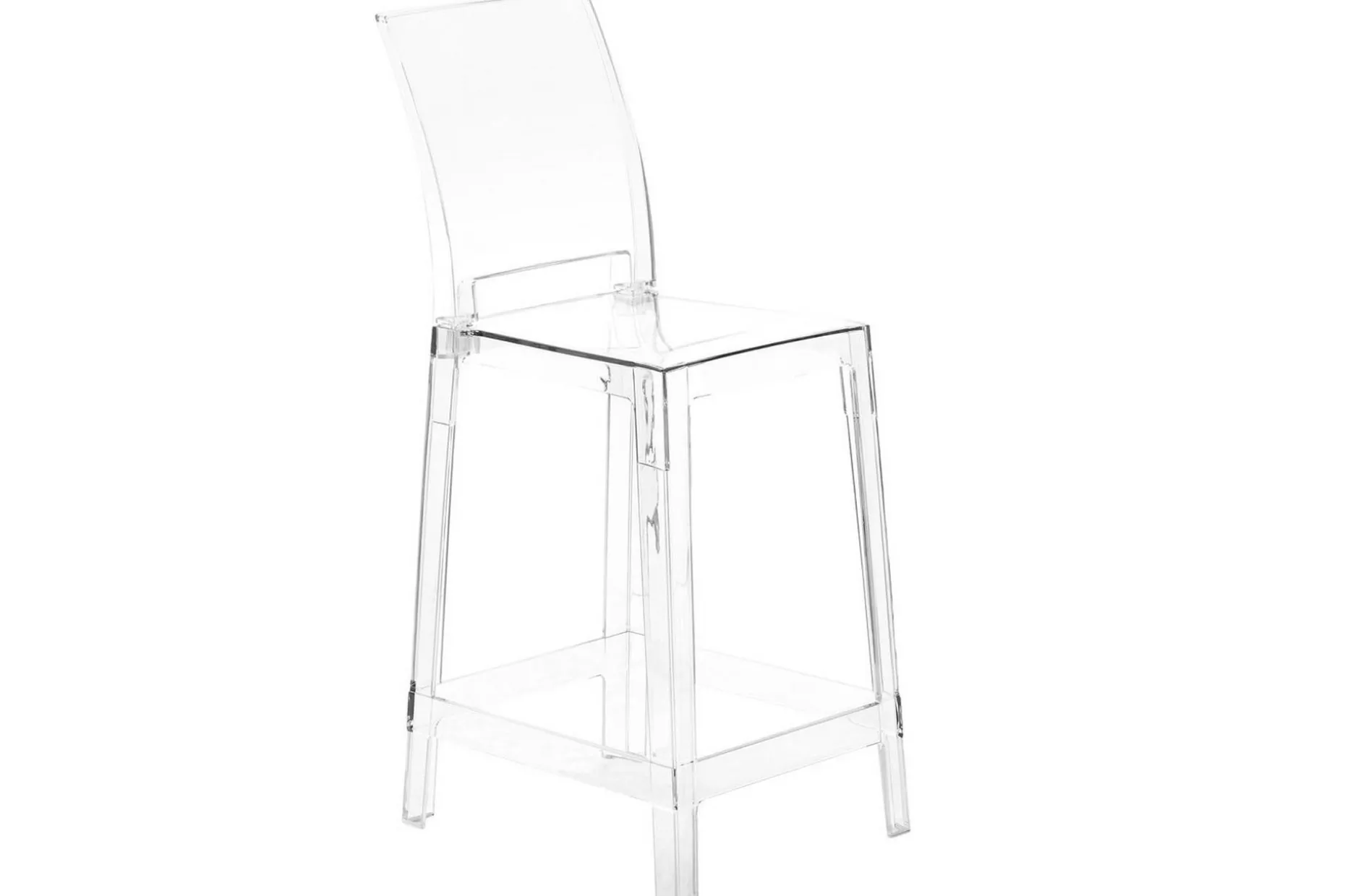 Barstol Wellington set om 2 Transparent