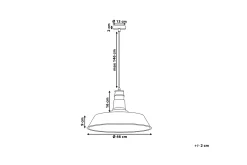 Bayou Taklampa 9 cm