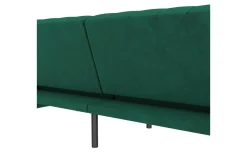 Bäddsoffa Felix 236x87x83 cm, Mörkgrön, Sammet