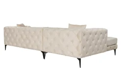 Beachport 3-sits Soffa med Divan Vänster