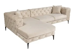 Beachport 3-sits Soffa med Divan Vänster