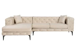 Beachport 3-sits Soffa med Divan Vänster