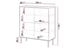 Belonger Byrå 102 cm