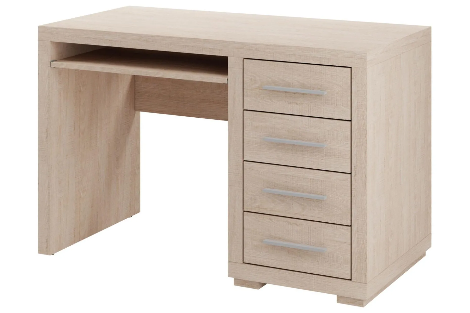 Benavila Skrivbord 120 cm med Förvaring 4 Lådor