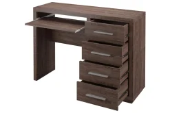 Benavila Skrivbord 120 cm med Förvaring 4 Lådor