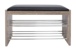 Beno Skohylla 79,5x30x50 cm Mörk Brun