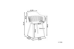 Bereca Matstol 2-pack