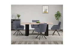 Bessonville Matbord Oblong 200x200 cm