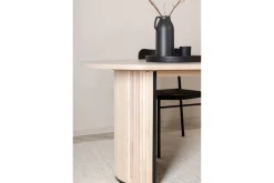 Bianca Matbord 200 cm Ovalt