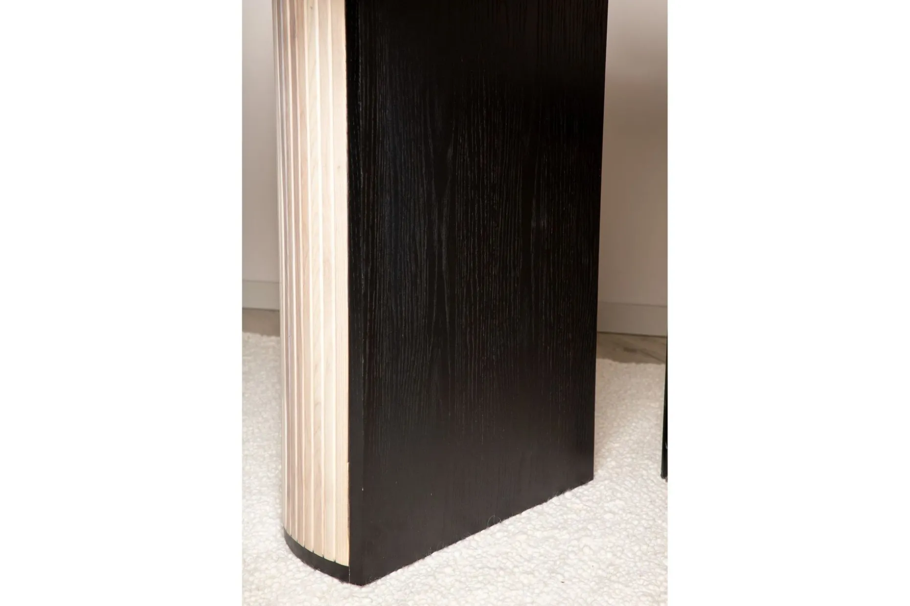 Bianca Matbord 200 cm Ovalt