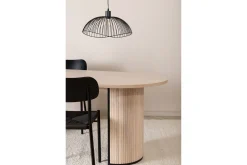 Bianca Matbord 200 cm Ovalt
