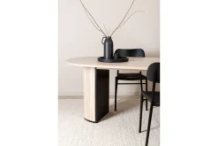 Bianca Matbord 200 cm Ovalt