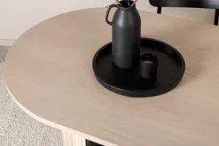 Bianca Matbord 200 cm Ovalt