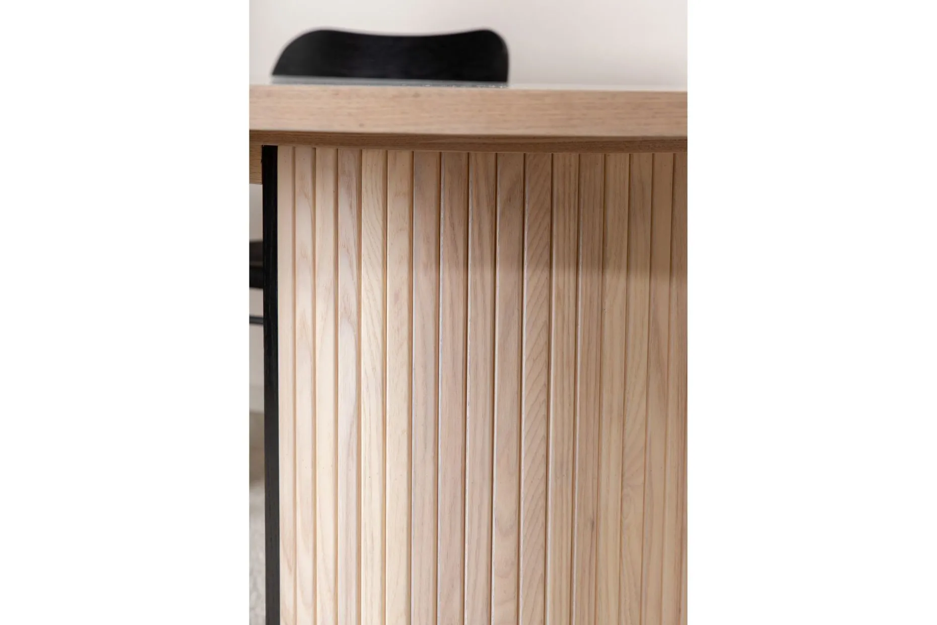 Bianca Matbord 200 cm Ovalt