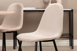 Bianca Matgrupp 110 cm Rund med 4 Polar stolar