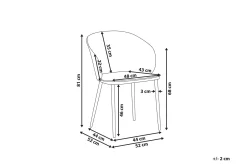 Blaykee Matstol 2-pack