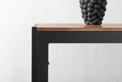 Bois Matbord Utomhus 200 cm Svart/Brun