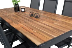 Bois Matgrupp Utomhus 200cm + 6 Break Positionsstolar