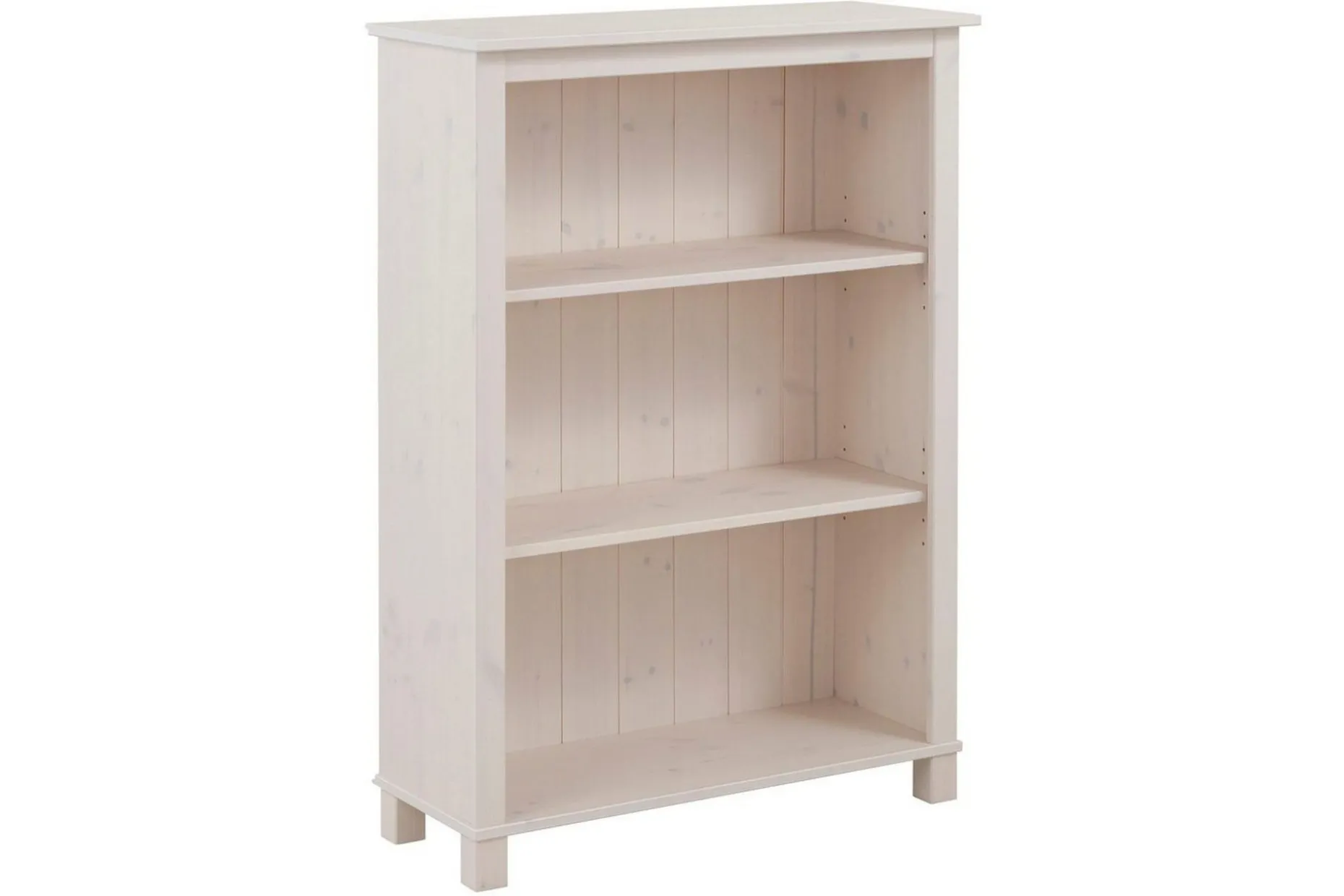 Bokhylla Pivo 77x31x106 cm, Vit