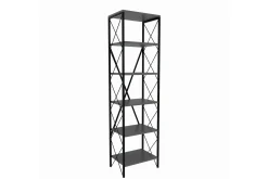 Bokhylla Suadiye Bokhylla 50 cm Antracit,Svart