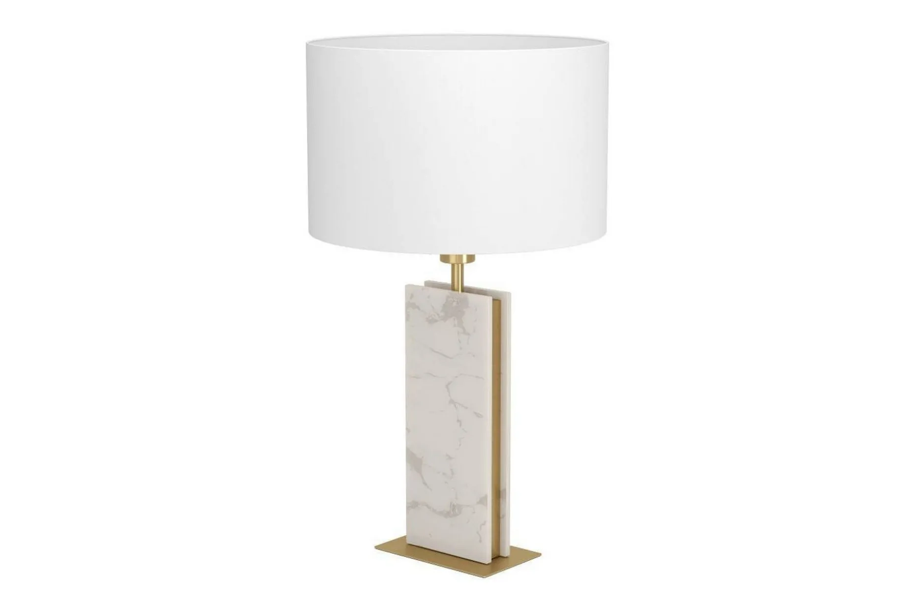 Bordslampa Eglo Belesar Mässing/Vit