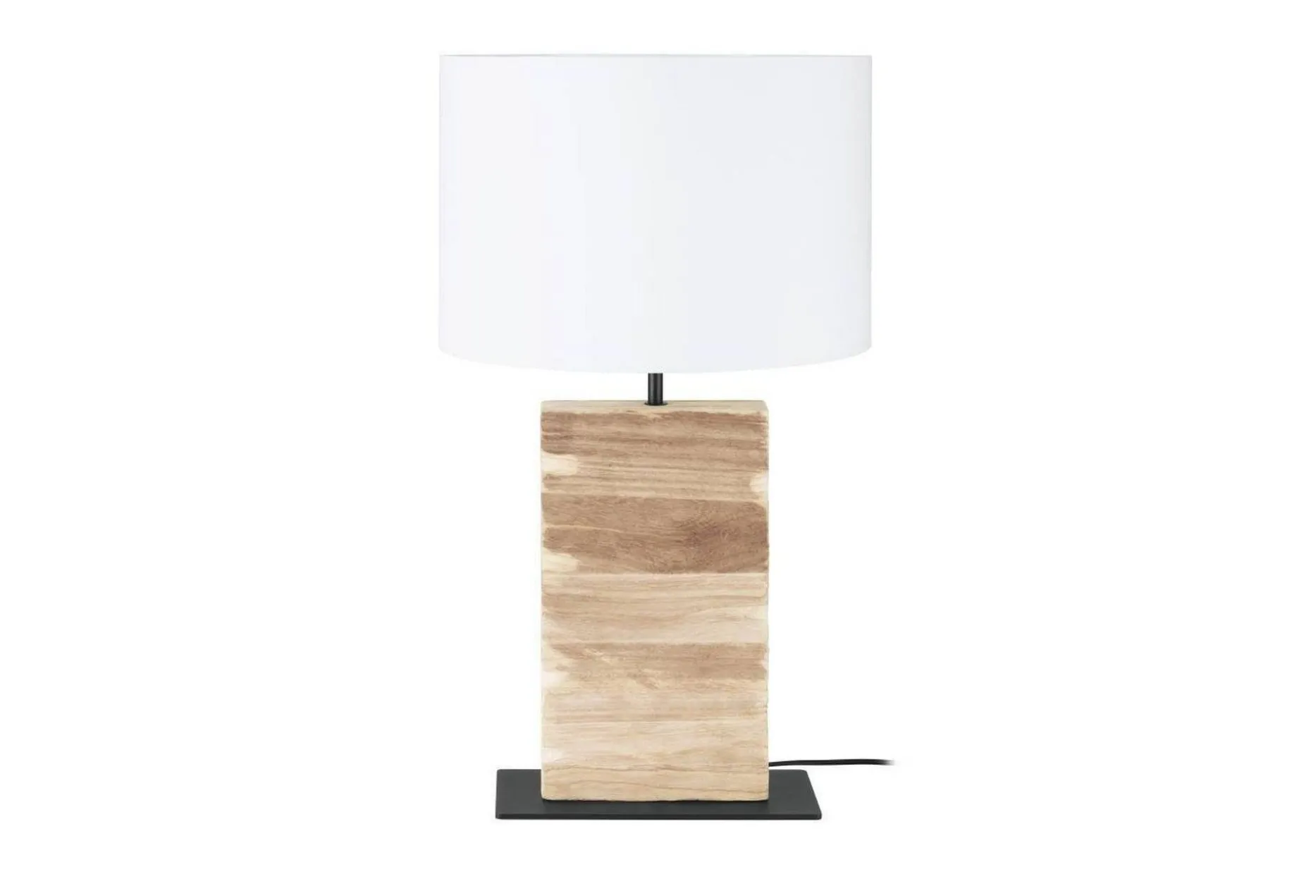 Bordslampa Eglo Contessore Rak Vit/trä