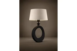 Bordslampa Eglo Diezma Svart/Natur 52 cm