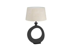 Bordslampa Eglo Diezma Svart/Natur 52 cm