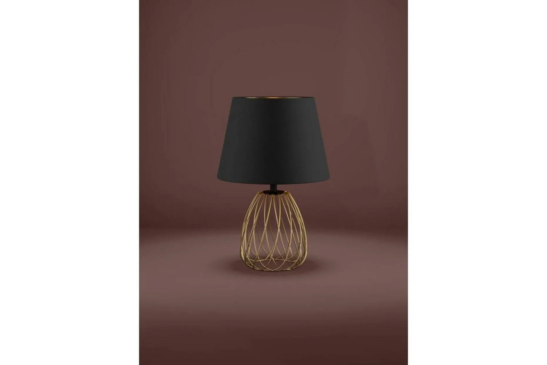 Bordslampa Eglo Jazminia Mässing/Klar
