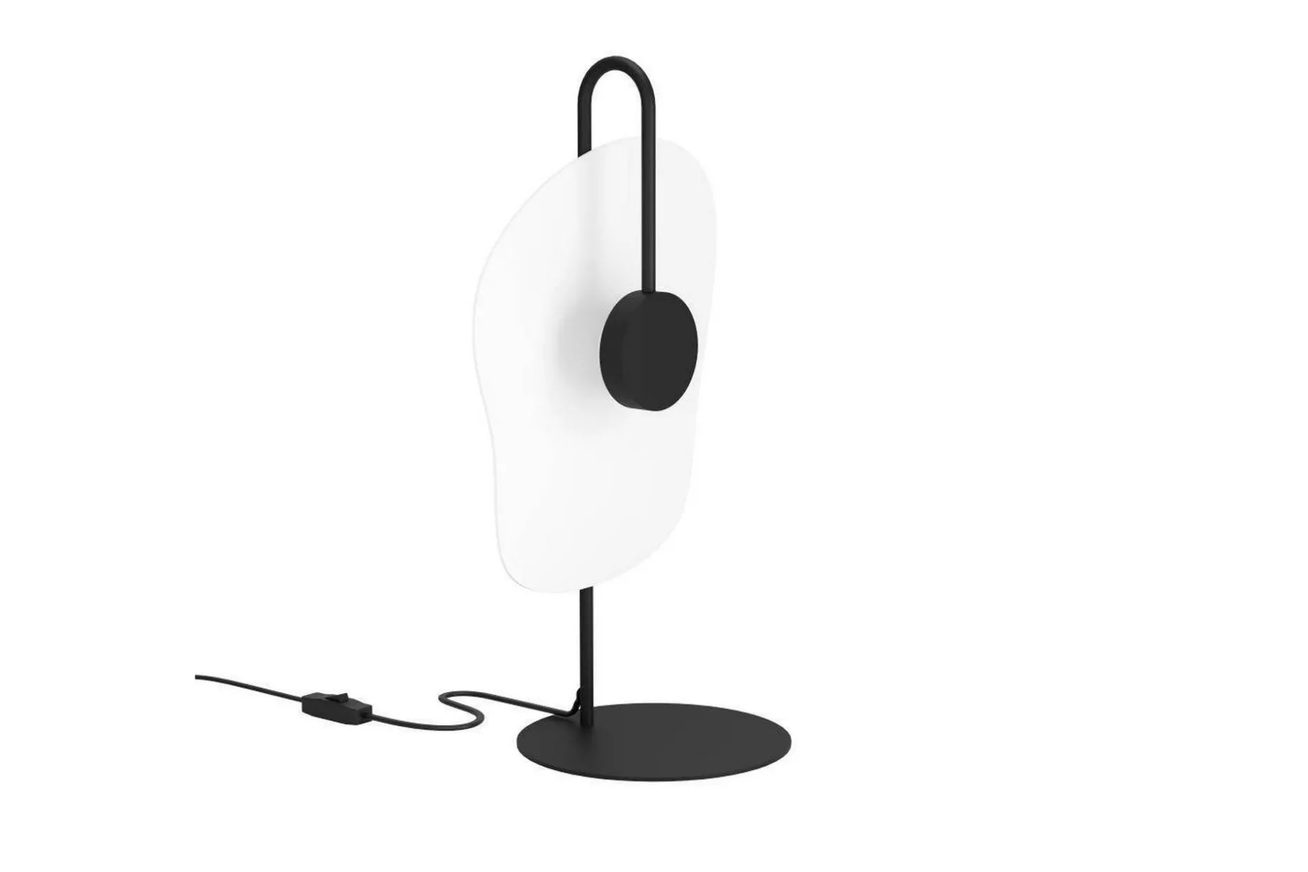 Bordslampa Eglo Larderia Svart/Vit