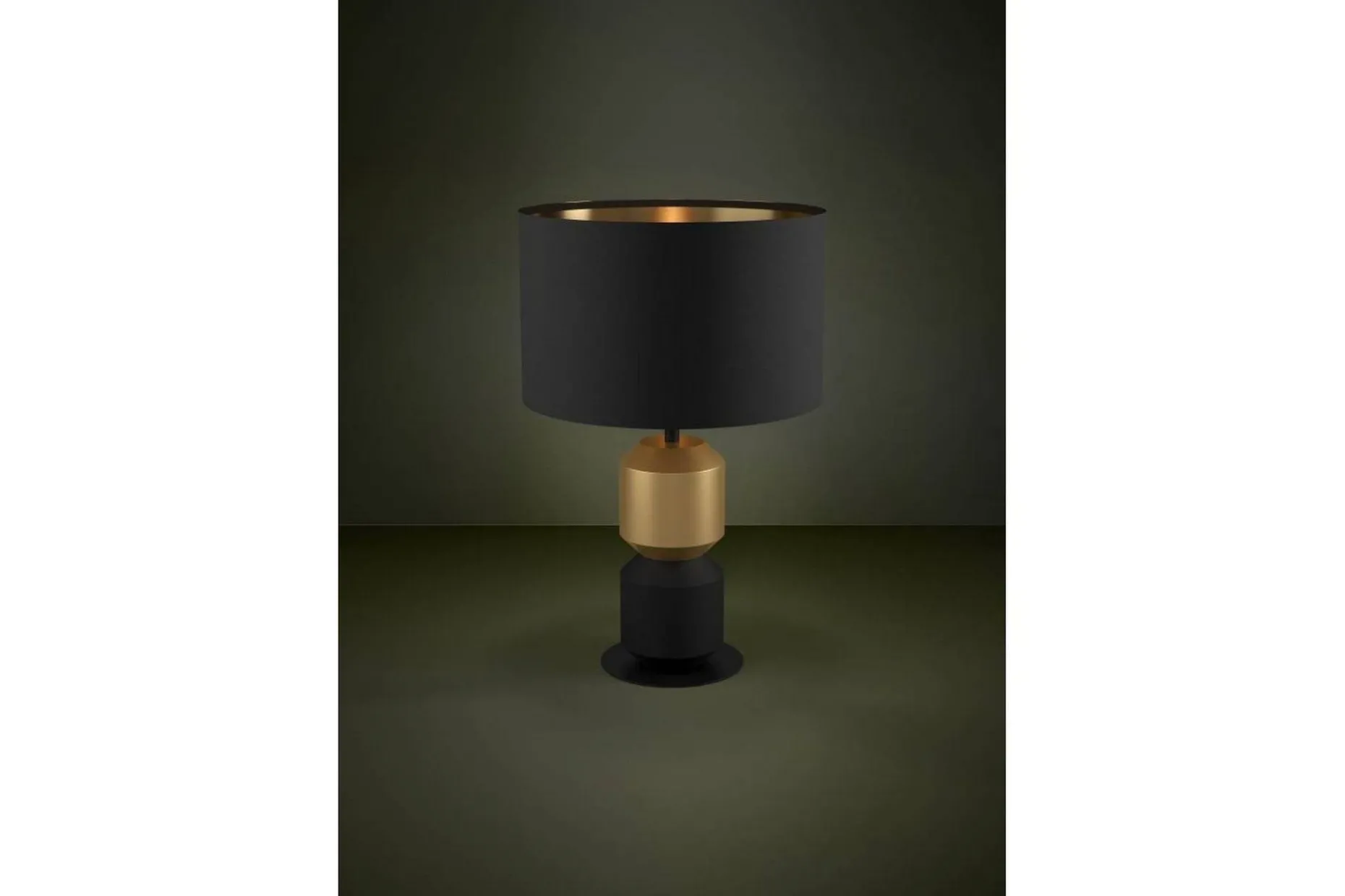 Bordslampa Eglo Laurignano Svart/Guld