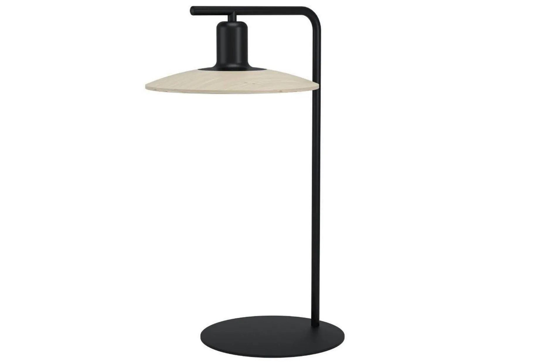 Bordslampa Eglo Mayazes Svart/Trä