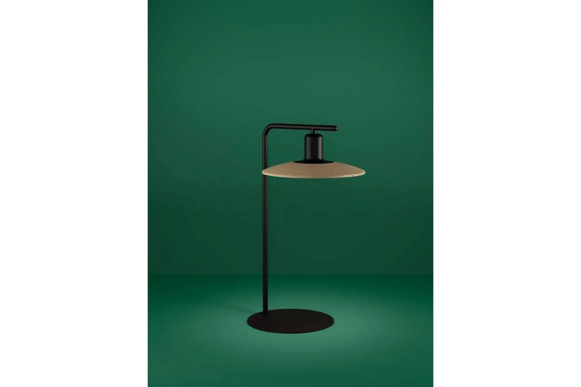 Bordslampa Eglo Mayazes Svart/Trä