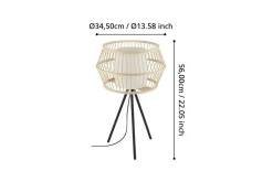 Bordslampa Eglo Monterroso Natur