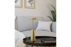 Bordslampa Eglo Piccola med Touch Borstad Mässing