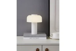 Bordslampa Eglo Ponente med Touch Vit/Satinerad