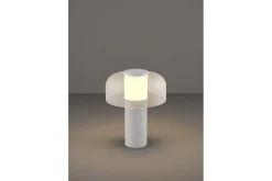 Bordslampa Eglo Ponente med Touch Vit/Satinerad