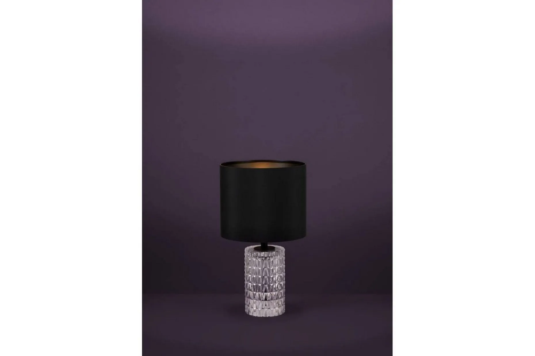 Bordslampa Eglo Sapuara Svart Kristall