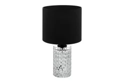 Bordslampa Eglo Sapuara Svart Kristall
