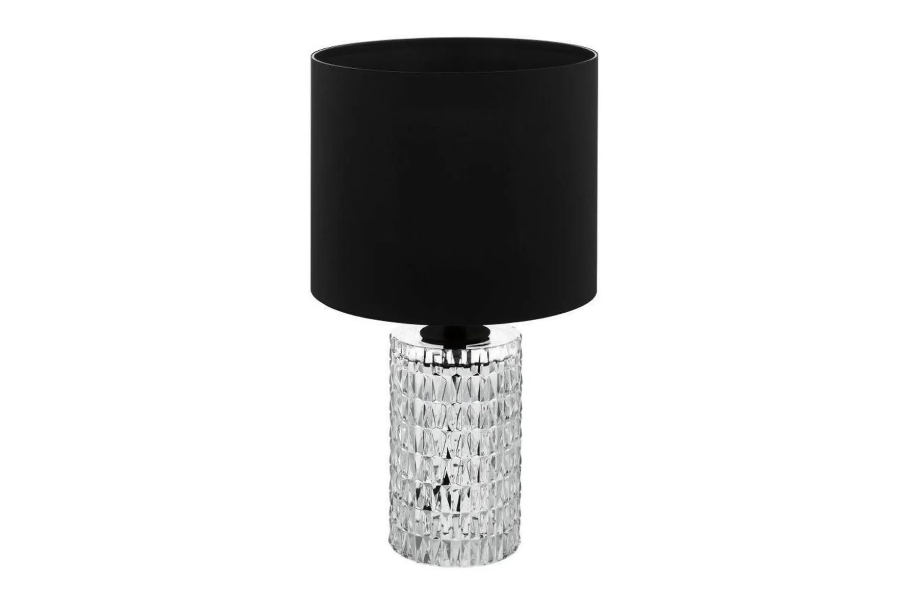 Bordslampa Eglo Sapuara Svart Kristall