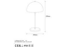 Bordslampa Masatsune Vintage