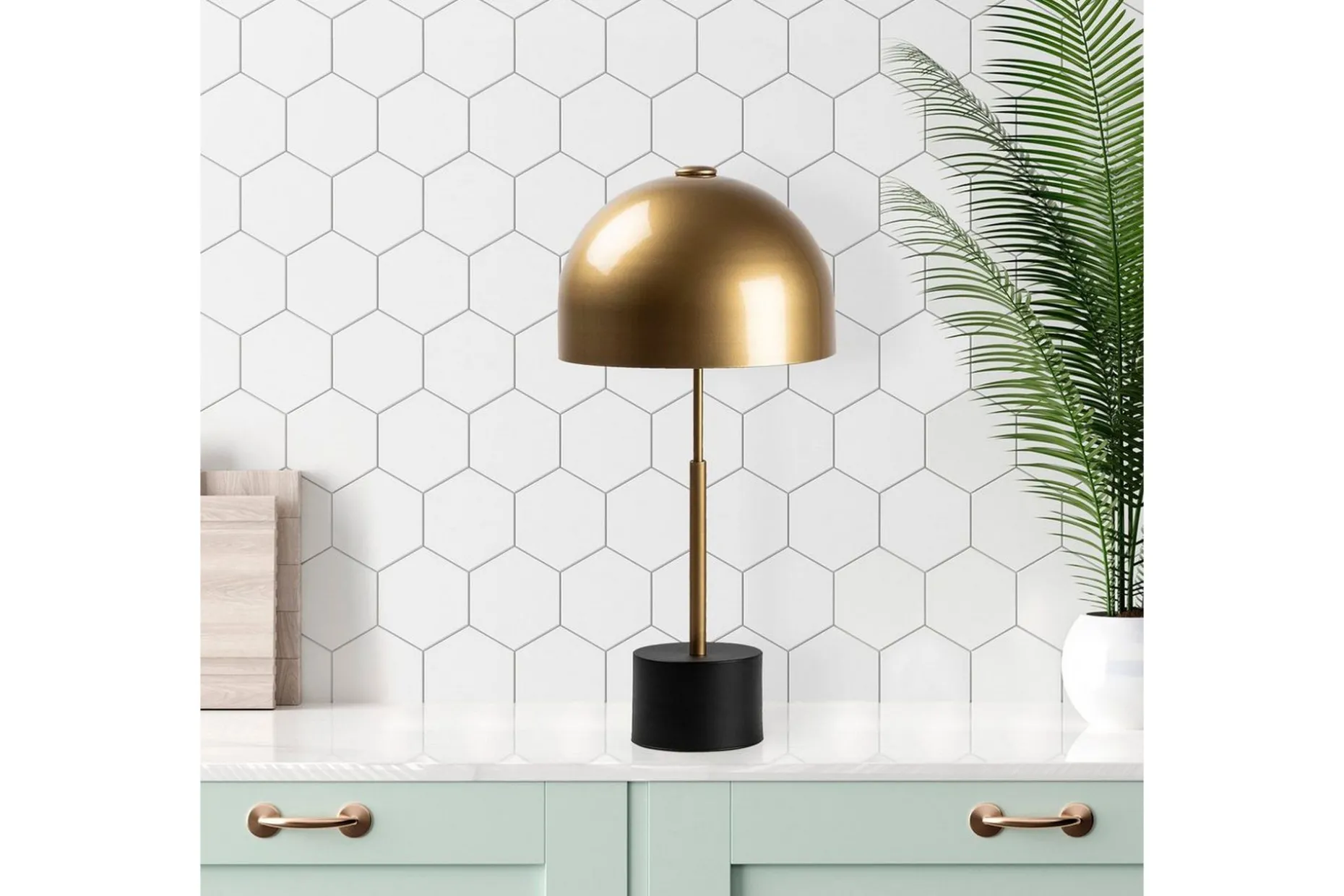 Bordslampa Orlennfield Kelorn Svart / Antik