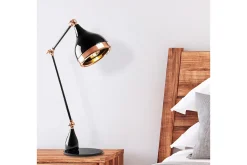 Bordslampa Sood Svart / Koppar